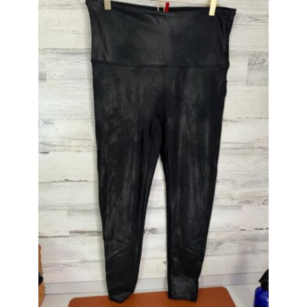 Spanx Women's 2X Black Pull On Leggings